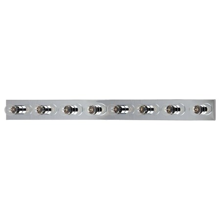 Maxim Eight Light Polished Chrome Vanity 4458PC